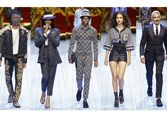 Wizkid parades with Naomi Campbell for Dolce and Gabanna