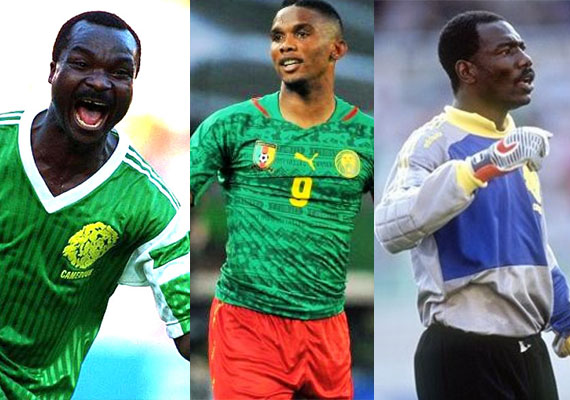 Three Cameroonians in contention for the title of best African player in history