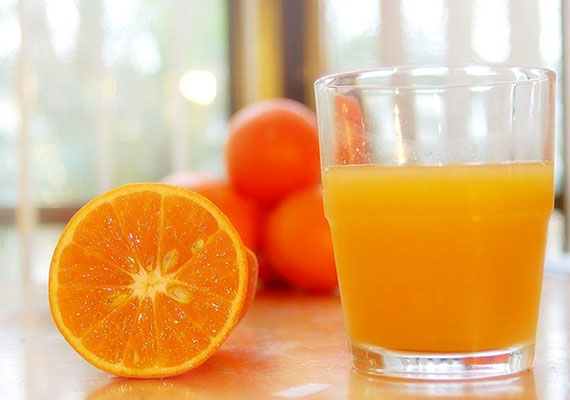 Jus d’oranges fait maison