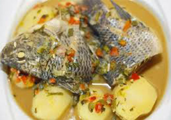Bouillon de pommes-poissons