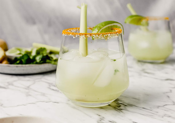 Ginger-Lemongrass Soda