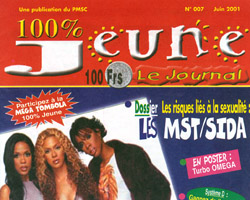 100% Jeune English edition celebrates 100th edition.