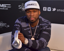 Pour 50 Cent, des écouteurs hors de prix