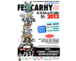FESCARHY 2013 : caricature, caric-attitude ou caric-démocratie