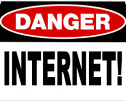 Internet, et le danger est au bout du clic !