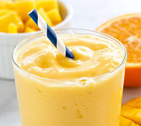 Mouth watery Mango smoothie