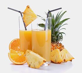 Cocktail : Jus d’ananas