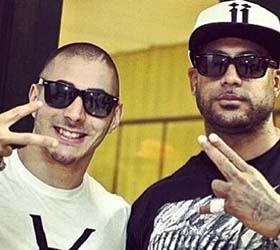 Karim Benzema dans le clip de Booba