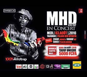 MHD pour une nuit de folie à Yaoundé !