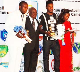 La Ligue Professionnelle de Football du Cameroun récompense les meilleurs de l’année.