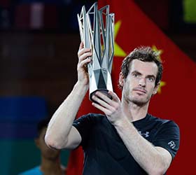 Le tennisman Andy Murray conserve le fauteuil de n° 1 mondial