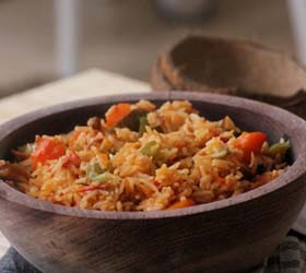 Le riz Jollof à la nigérianne