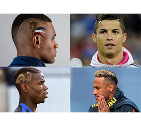 Les coiffures des footballeurs au mondial : après la Russie, la mode continue