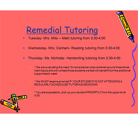 What you need to know about remedial tutoring!