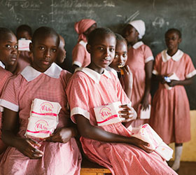 Menstrual Hygiene Day: Empowering Girls through the provision of sanitary products