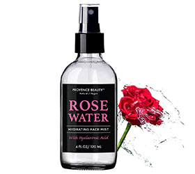 How to make your own organic rose water setting spray